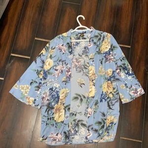 Floral cardigan